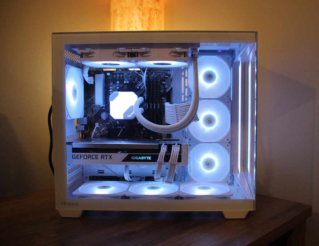 Premium White RGB Gaming PC - Custom Built