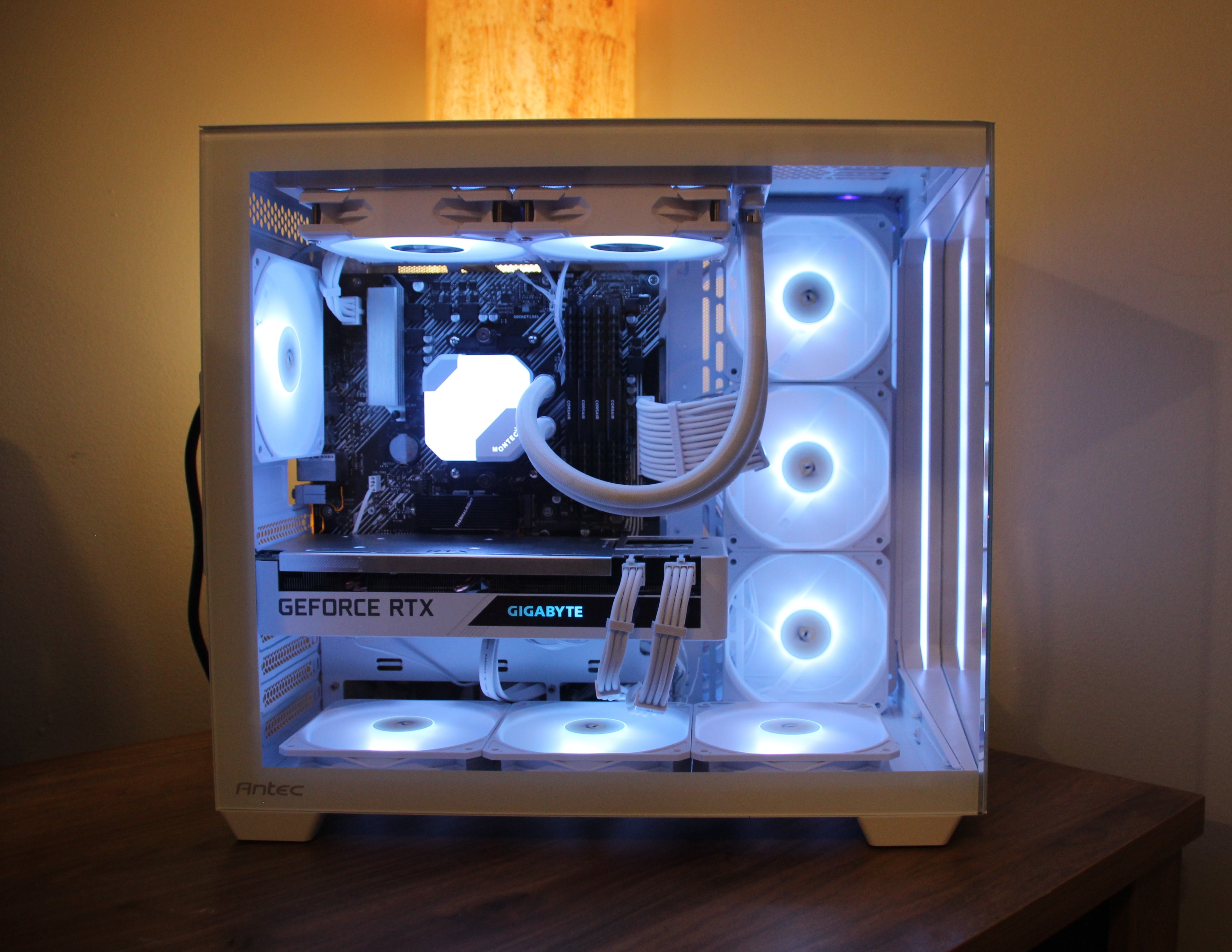 Premium White RGB Gaming PC - Custom Built
